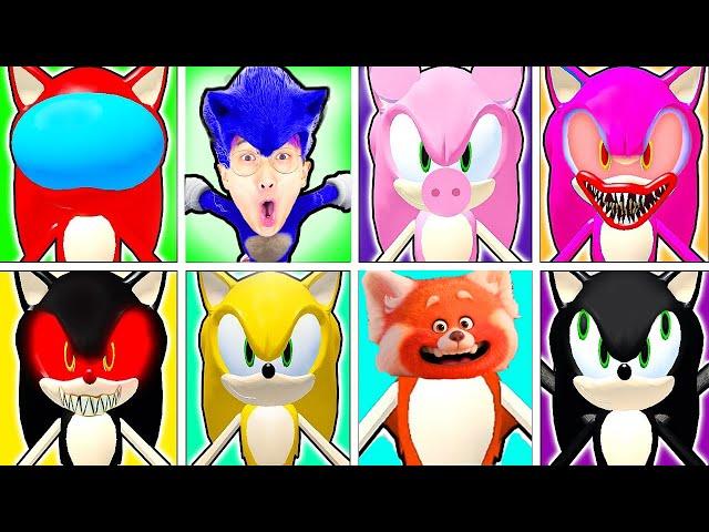 UNLOCKING SECRET ROBLOX FIND THE SONIC MORPHS!? (ALL SONIC MORPHS UNLOCKED!)