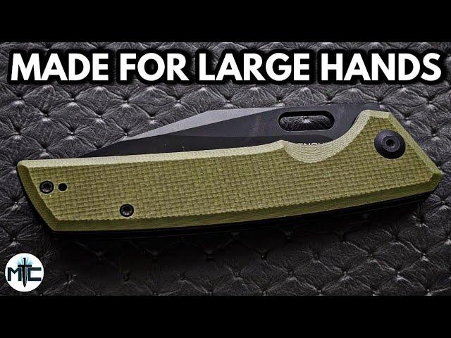 Made For Large Hands! - Sencut Glide Strike Folding Knife - Full Review