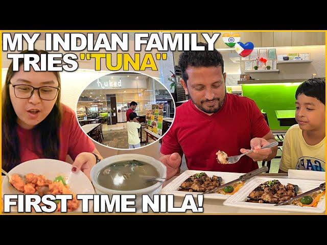 MY INDIAN FAMILY TRIES TUNA FOR THE FIRST TIME!