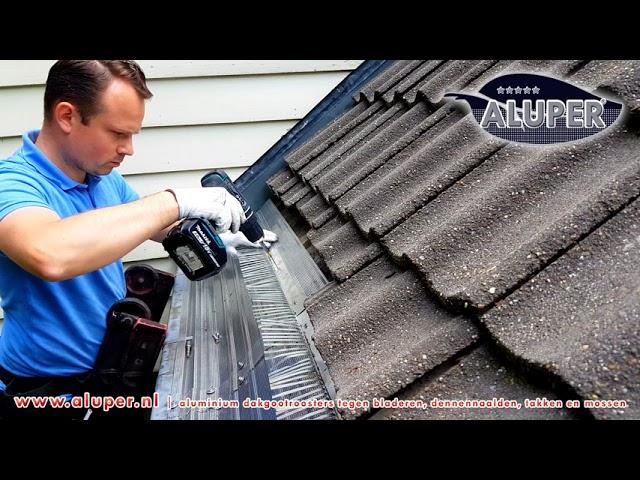 Instructional video - Mount bird and marten protection. Against pests under roof tiles.