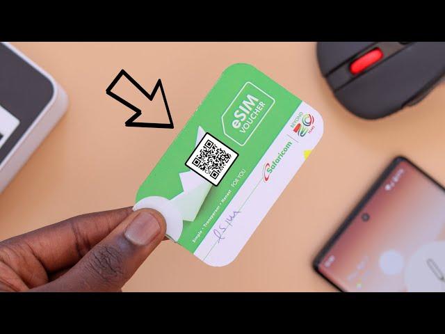 Unboxing an eSIM - Safaricom Kenya