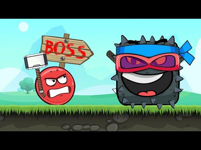 Red Ball 4 Animation Series Red Ball Hero Vs Evil Alien Boss Ep 4