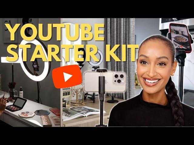 Youtube Starter Kit for Beginners | Software, Lights, Cameras