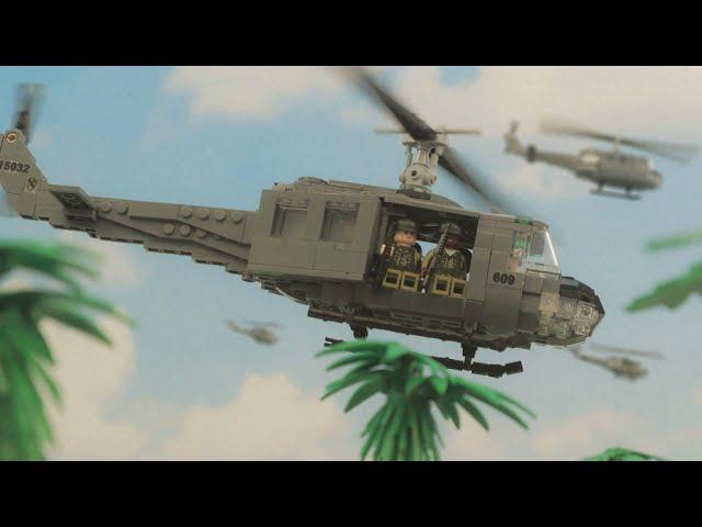 Lego Vietnam - Battle of Ia Drang Stopmotion