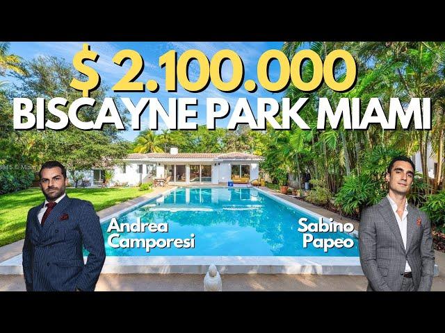 Exclusive $2.1 Millions Mansion Tour: Biscayne Park Miami