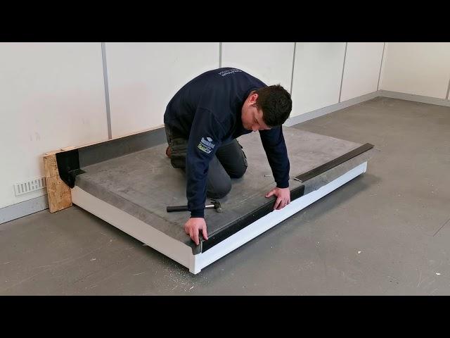 How To Install a Standard Sure Edge Drip Trim along the Gutter Edge of a EPDM Rubber Roof