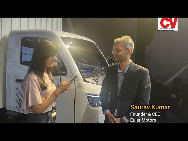 Industry Talk | Saurav Kumar, Founder & CEO, Euler Motors #commercialvehicles