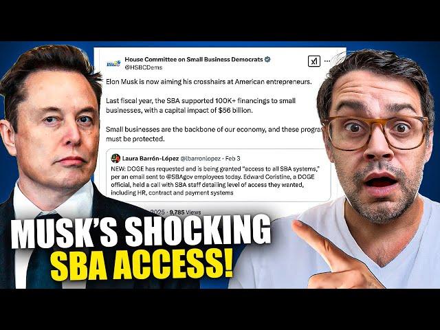 Elon Musk's DOGE Has Full Access To SBA System