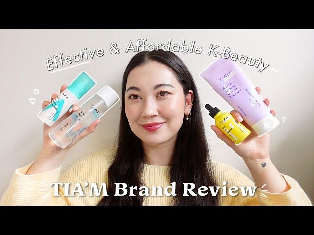 Effective & Affordable K-Beauty! TIA'M Brand Review~