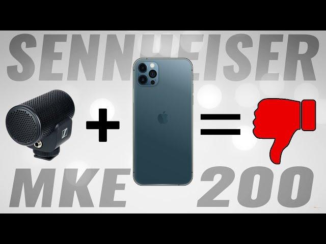 Worth It For Mobile? Sennheiser MKE 200 vs iPhone 12 Pro (Directional Microphone)