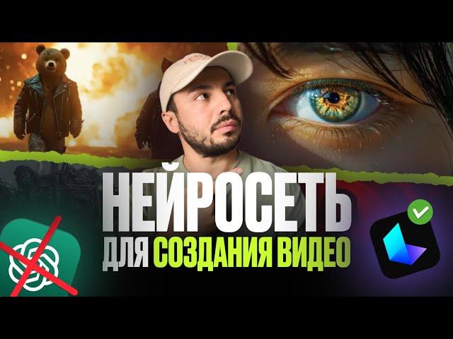 БЕСПЛАТНАЯ НЕЙРОСЕТЬ для создания ВИДЕО / ТОП бесплатных нейросетей / Luma AI