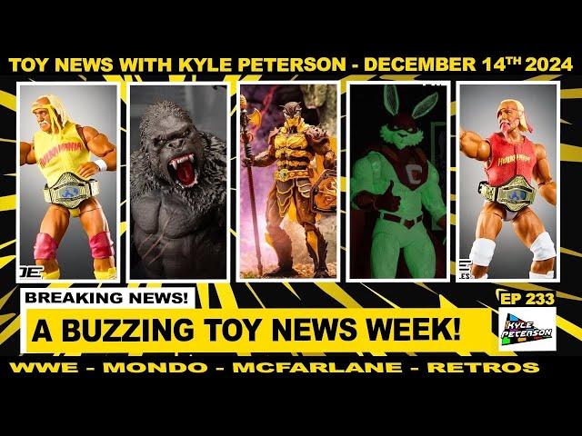 Toy News for the Week of December 8th 2024! A Retirement & A Couch Surfer