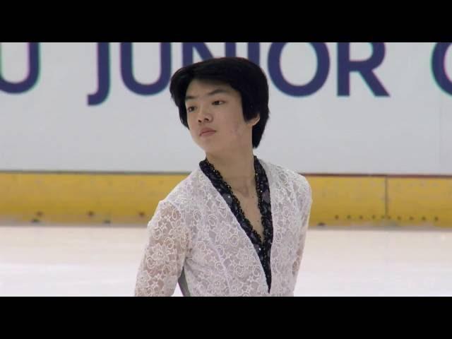 2016 ISU Junior Grand Prix - Dresden - Men Free Skate - Jun Hwan CHA KOR