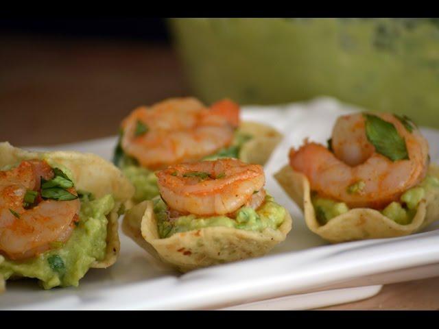 SHRIMP & GUACAMOLE APPETIZER | How To Make Shrimp Appetizers | SyS