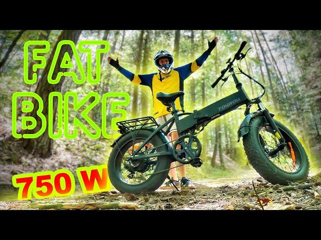 FAT e-BIKE the way I like it - 750W V-Max 45km/h - TOUROLL S1