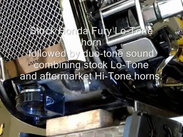 Honda Fury Duo-Tone Horns