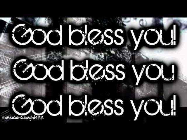 God Bless You - Black Veil Brides (FULL) Lyrics