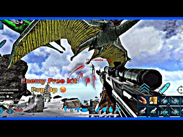 Insane Pvp/Defense base and rush/Fab Sniper || Ark Mobile