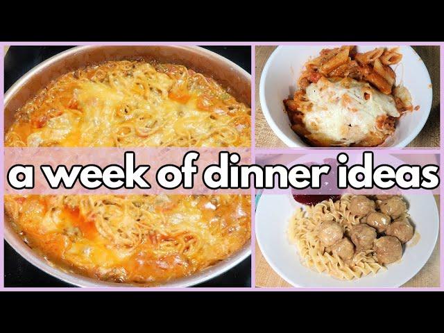 CROCK-POT FAMILY DINNER IDEAS | What’s For Dinner? #346 | 1-WEEK OF REAL LIFE MEALS