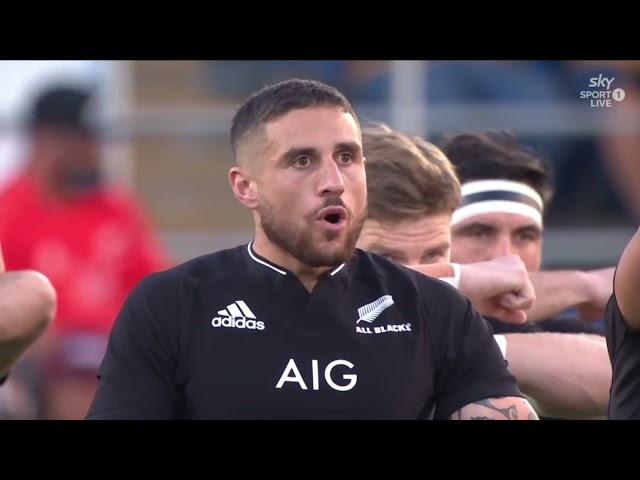 New Zealand vs Argentina 2021 - Brodie Retallick Leads His First All Blacks Haka