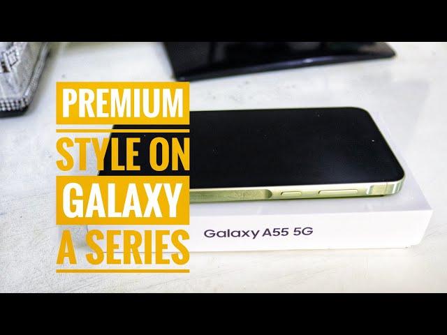 Samsung Galaxy A55 Unboxing, First Impression & Review