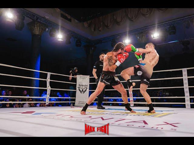 MAX FIGHT CHAMPIONSHIP 50  K1/77 kg Mihail Velchovski VS Hristo Hristov