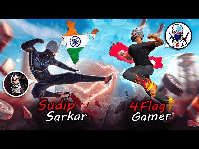 SUDIP SARKAR VS 4FLAG GAMER | 1vs1 Serious Battle 