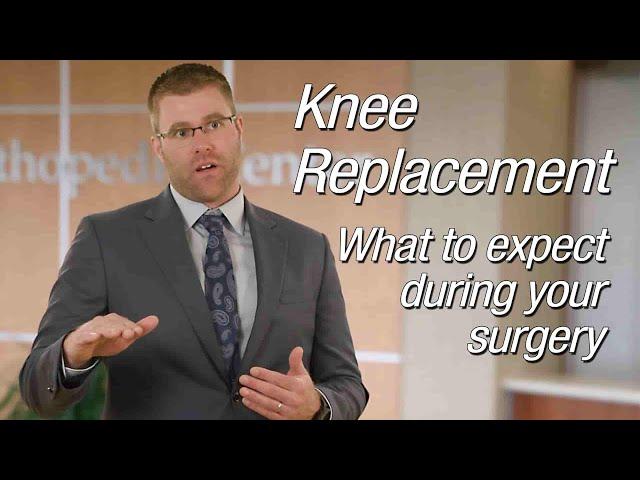 Knee Replacement – What to expect during your surgery - Mayo Clinic Health System