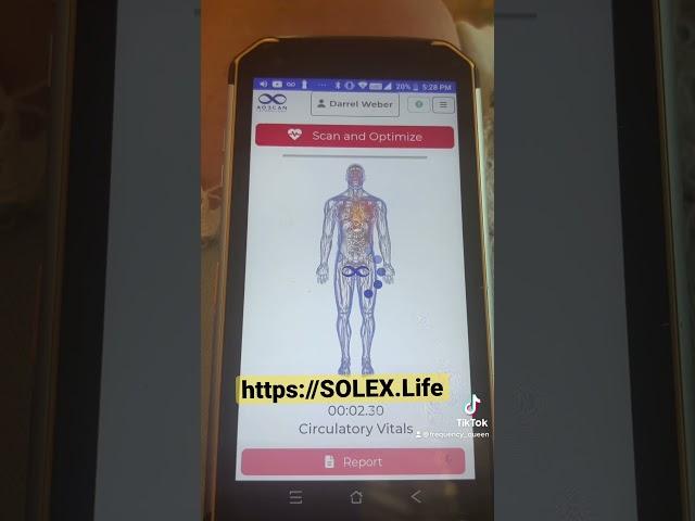 Solex Life AO Scan - Body Systems Scan  Join Solex.Life team! #quantum  #aoscan #solex #health #ok