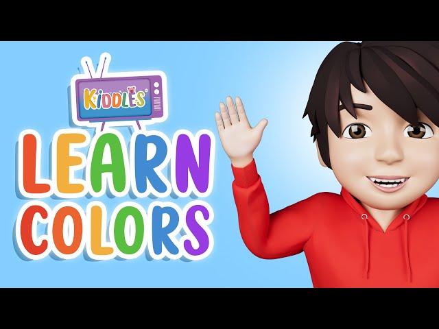 Kindergarten Learning Video | Colors Hide and Seek | Toddlers Fun | Kids Love KiddlesTV