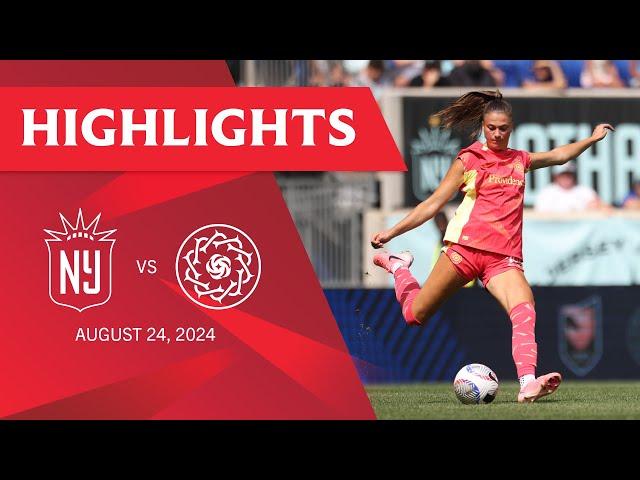 FULL HIGHLIGHTS: Portland Thorns fall 2-0 at Gotham FC // August 24, 2024