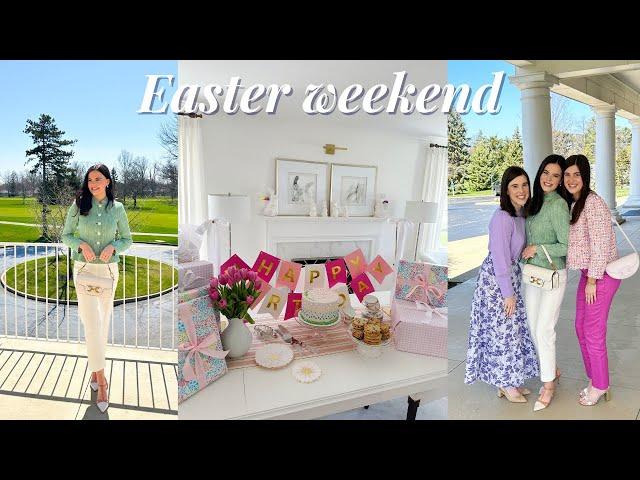 VLOG | easter weekend & what I got in my easter basket