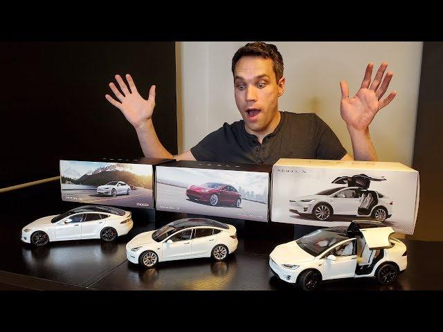 Unboxing Every Tesla Diecast Model!