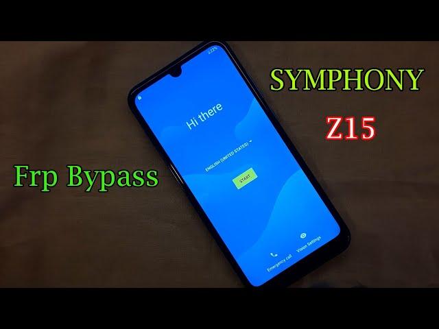 Symphony Z15 Frp Bypass Android 9.0 Pie Without PC