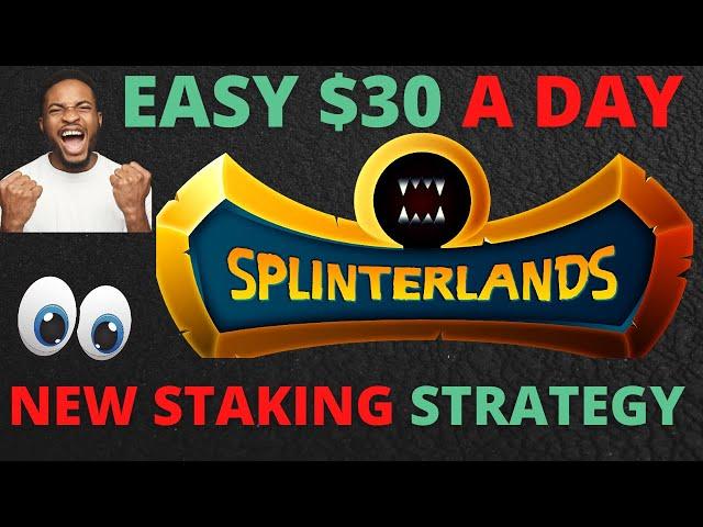 Make Easy Passive Income With Splinterlands Staking | Splinterlands Update