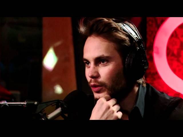 Canuck heartthrob Taylor Kitsch in Studio Q