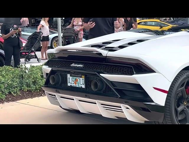 Lamborghini Huracan Redline Reving Rev Limiter Exhaust Sounds