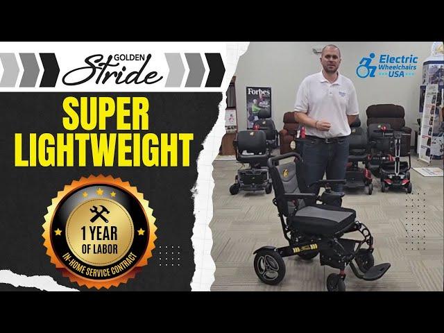 Golden Stride Folding Power Wheelchair (GP301) [2024]