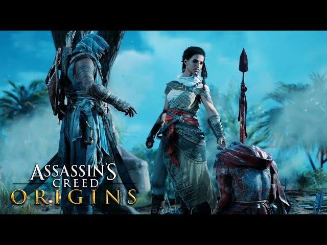 ASSASSIN'S CREED ORIGINS All Cutscenes Movie (Xbox One X)