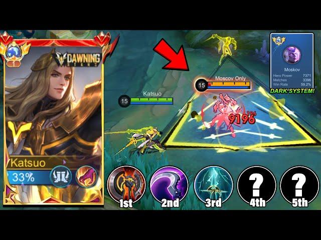 LANCELOT NEW HYPERCARRY FULL DAMAGE BUILD TO OVERCOME DARK SYSTEM IN SOLO RANK!! (Wtf damage!)