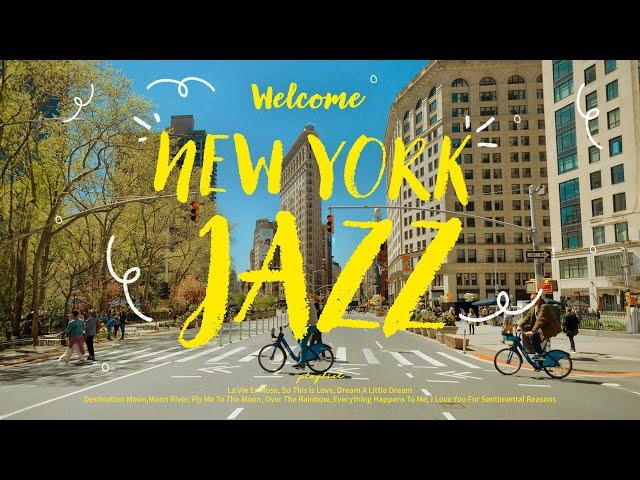 Playlist | To New York where jazz flowsl Relaxing Jazz Music For Work, Study