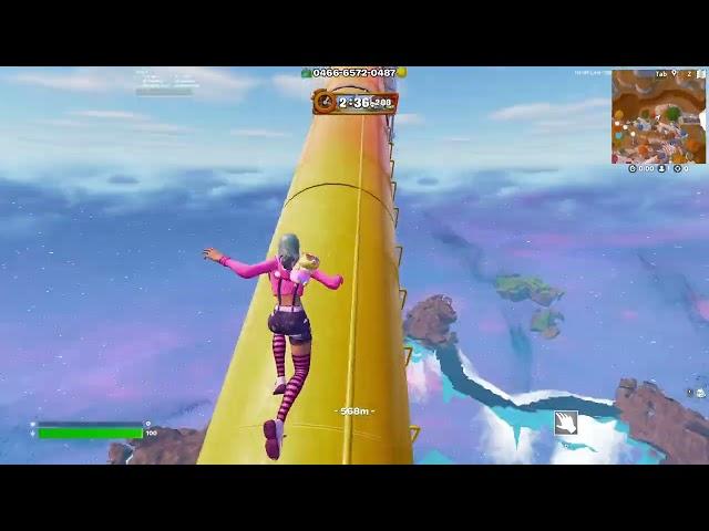 Fortnite Only Up Chapter 4 World Record 7:12