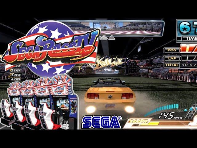 TEG Plays -- SEGA-Race TV - Jake's World Track Gameplay - TeknoParrot**