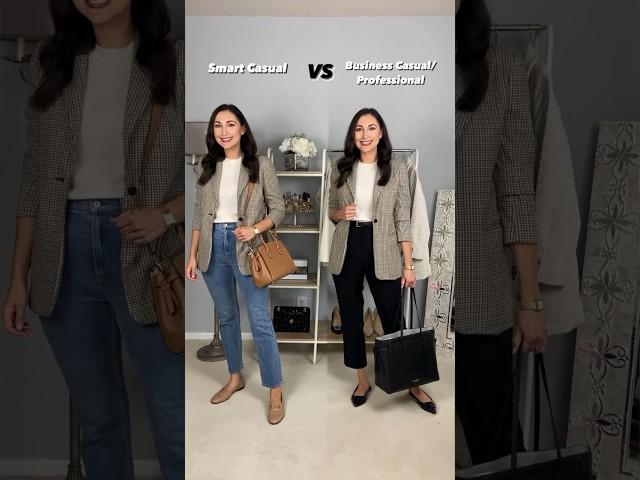 Smart Casual Vs Business Casual/Professional  #officeoutfits #workwear #outfitideas
