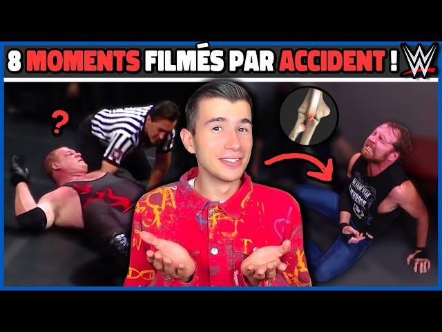 8 moments filmés par accident à la WWE !