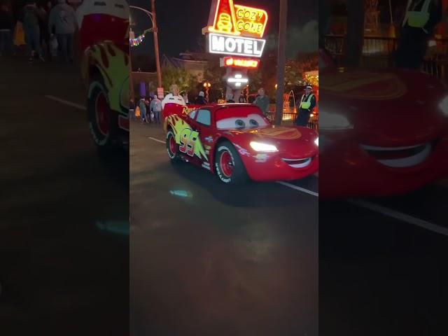 I went to Radiator Springs in REAL LIFE!  (Saw Lightning McQueen) #shorts