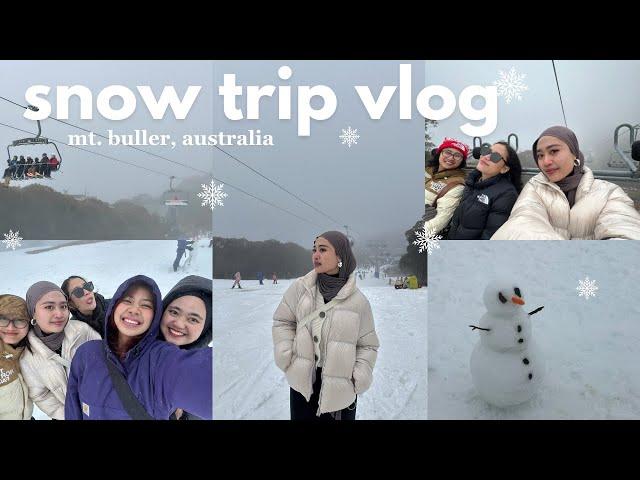 VLOG: snow trip to mt buller australia ️