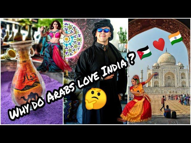 Why Arabs Love India ? |  An Experience Of Arab Hospitality | Sand Art in Jordan | Incredible India