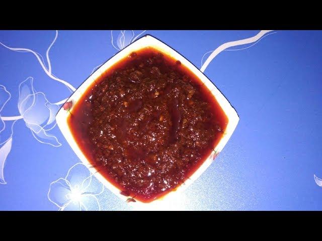 Schezwan Sauce Recipe | Homemade Schezwan Sauce | Chinese Sauce | Easy and Quick Recipe