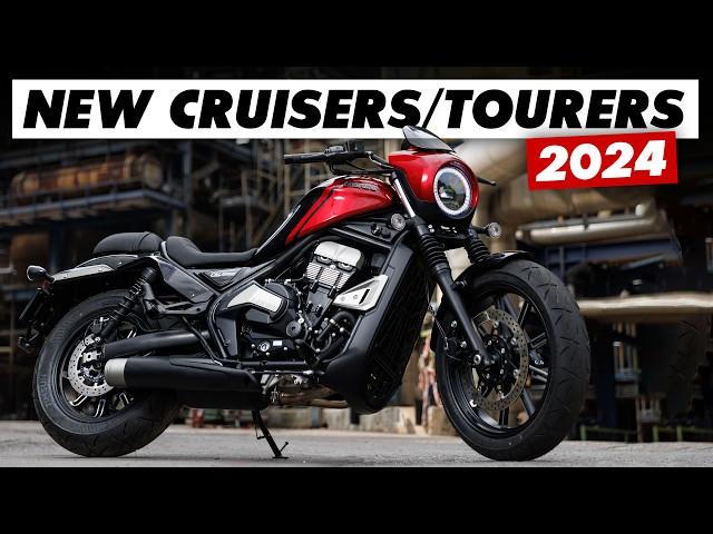 7 Best New & Updated Cruiser & Tourer Motorcycles For 2024!